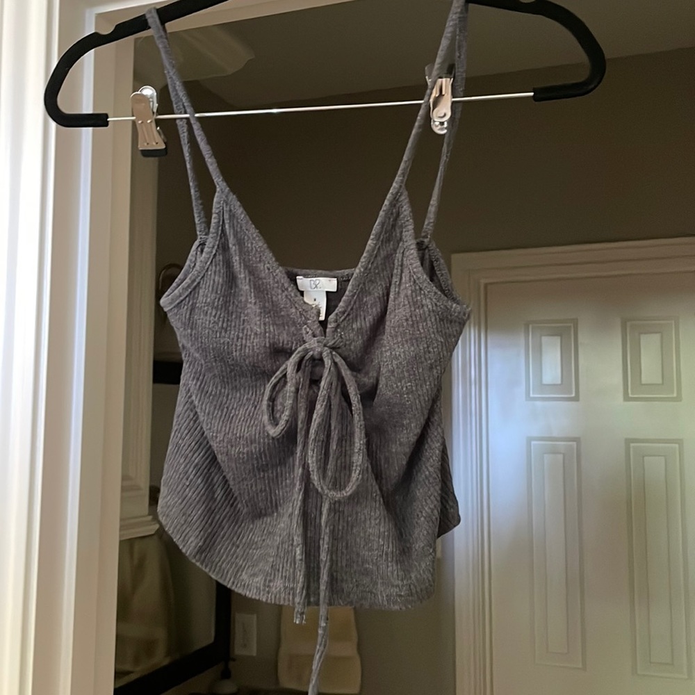 BP knit cropped top.
